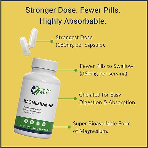 Miniatura 5 de Healthy Gut Magnesio-HP, 60 cápsulas y BeSerene Daily, 60 cápsulas