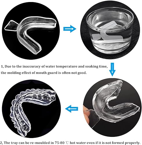 Miniatura 3 de Kits de blanqueamiento dental, bandejas de dientes, bandeja de dientes termoformable, bandeja de dientes para blanquear la boca, cuidado bucal,