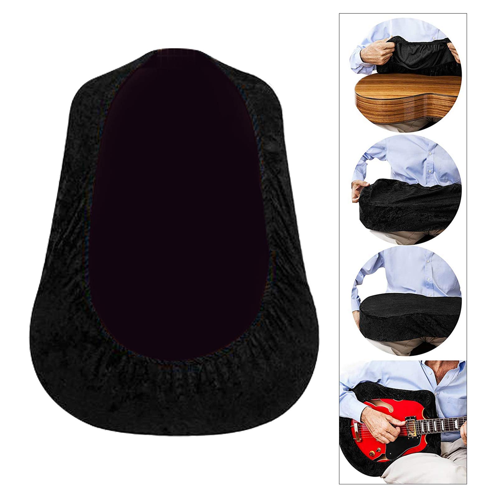Funda Protectora Universal para Guitarra, Funda Protectora, Terciopelo Clásico Acústico