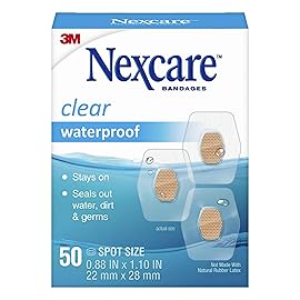 Nexcare Waterproof Clear Bandages, Covers And Prot..