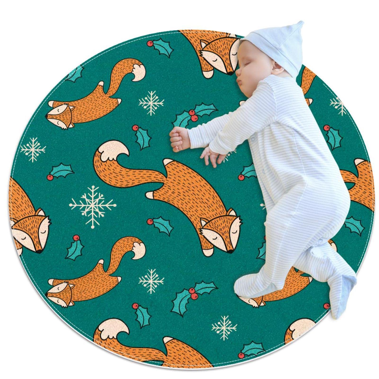 Tapis de salle de bain renard et doux pour réveiller la chambre d'enfant