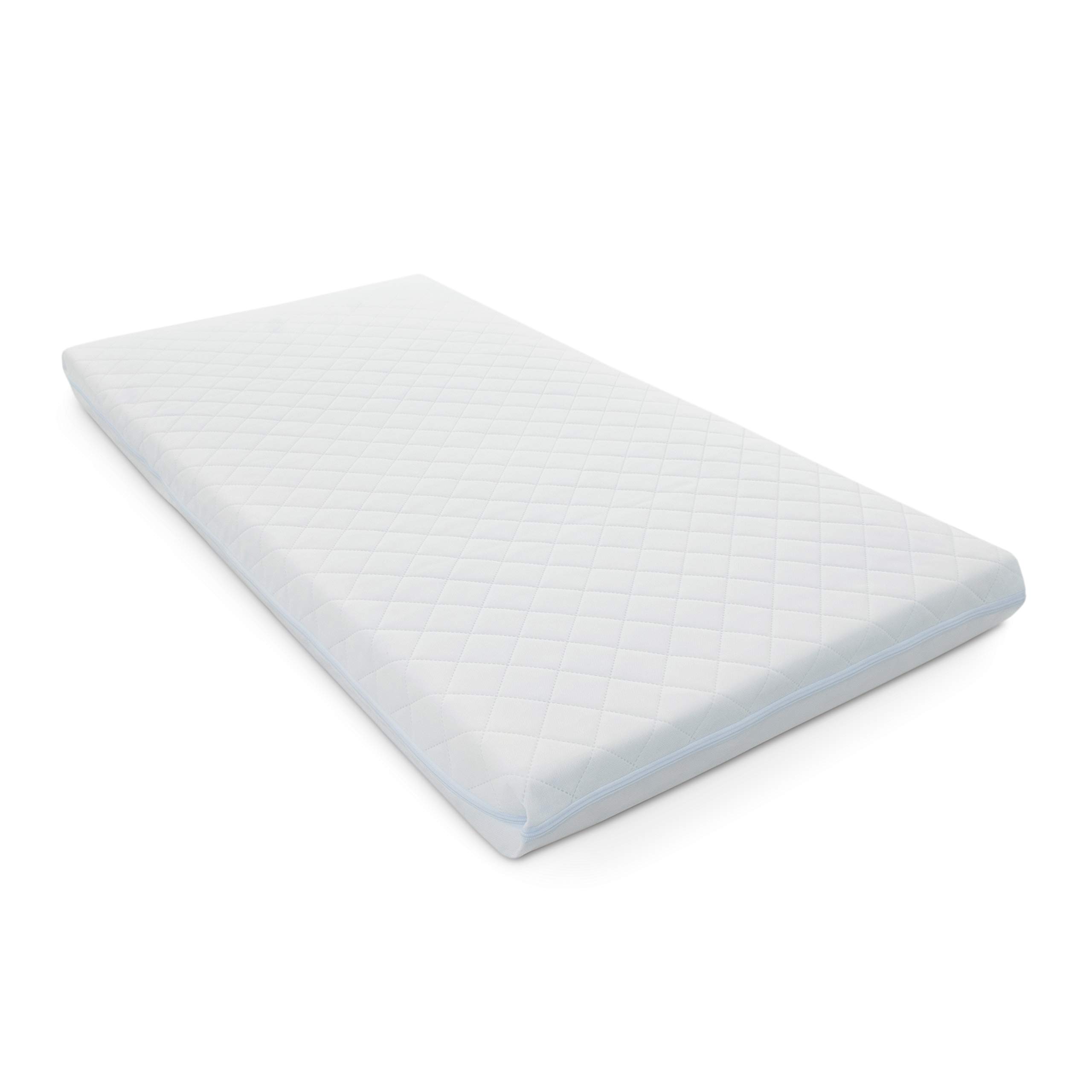 Ickle Bubba Sprung Cot Bed Mattress, Foam, White