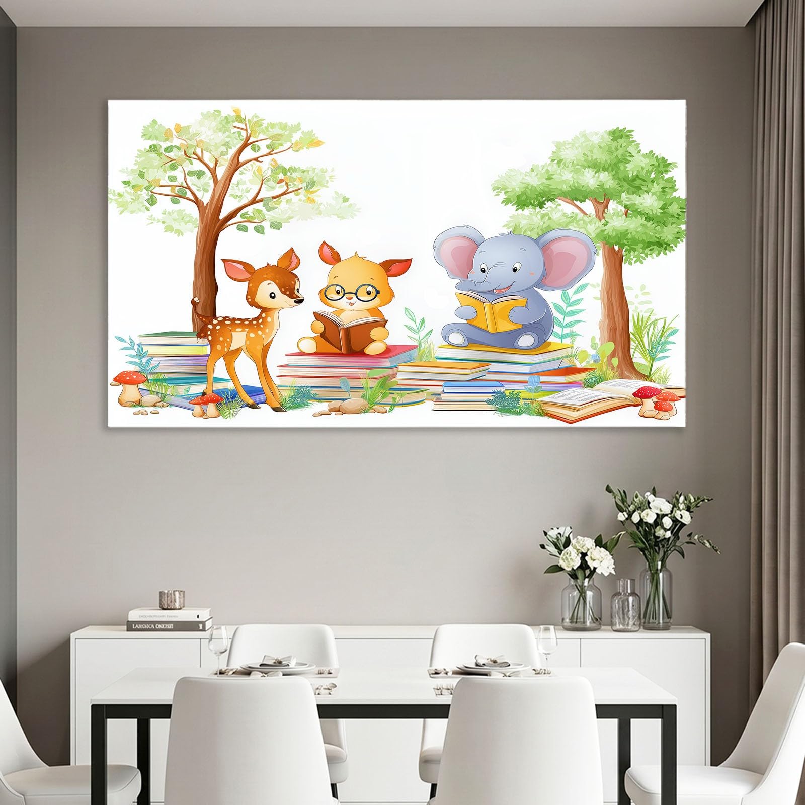 Générique Tableaux Decoratifs - Tableau Salon Format - Cartoon Vectoriel