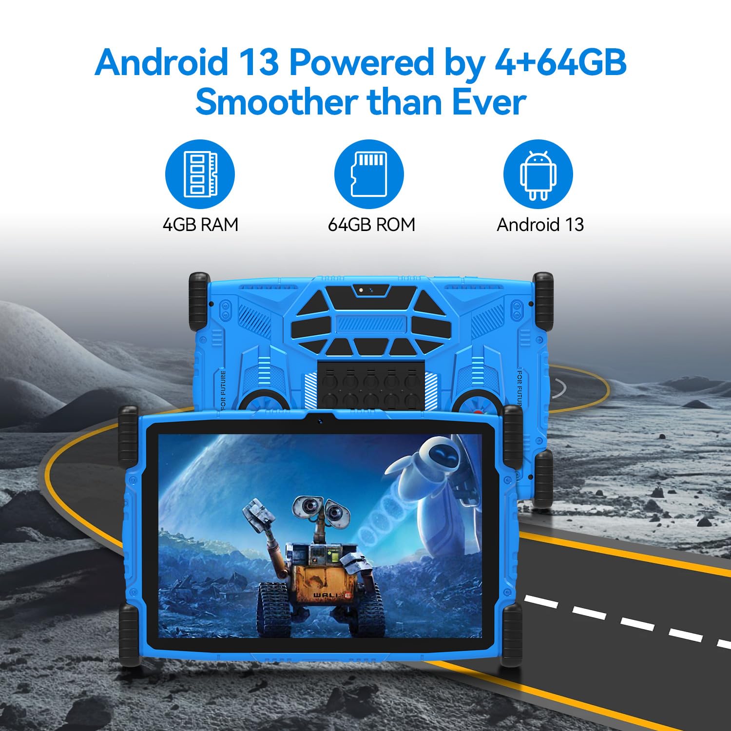 Amazon.com : FEONAL Tablet Android 13, 10.1 Inch Tablet 4+64GB