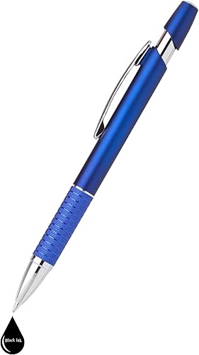 Miniatura 5 de Express Pencils Bolígrafo metálico con acción de clic, tinta de escritura negra (paquete de 4 bolígrafos)