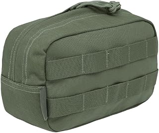 MOLLE - Funda horizontal (tamaño mediano), color verde