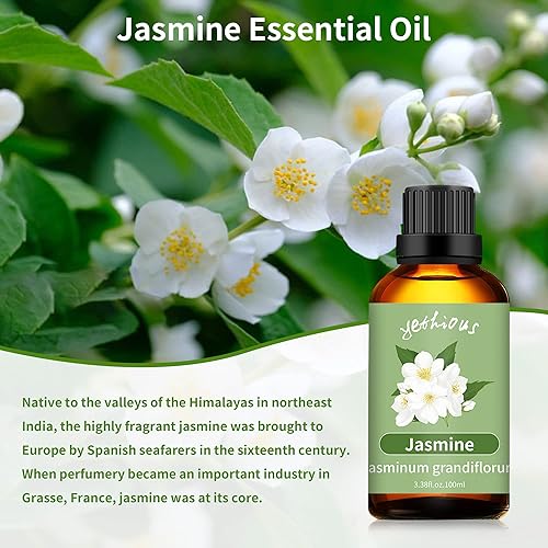 Miniatura 31 de Yethious Aceite esencial de manzanilla orgánico 100% puro aceites de aromaterapia para difusor, piel, cabello y cara, 0.3 fl oz Manzanilla,Flor