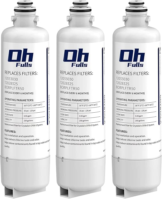 Ohfulls Filters BORPLFTR50 Replacement for Bosch Ultra Clarity Pro