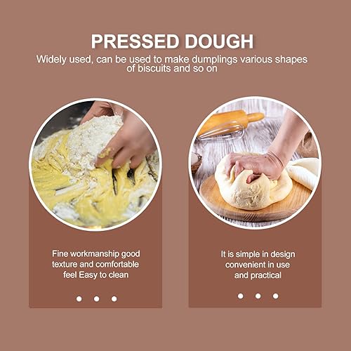 Miniatura 3 de 1pc Dumpling Wrapper Tacos De Beisbol Para Hombres Tortillas De Harina Pierogi Prensa Tortellini Pasta Rotary Herramienta De Maíz Dumpling Masa