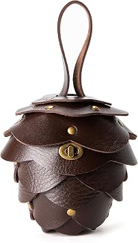 Unique Flower Shape Small Wallets Woman Vintage Gothic Cute Coin Purse PU Leather Change Purse For Cash Key Lipstick Brown