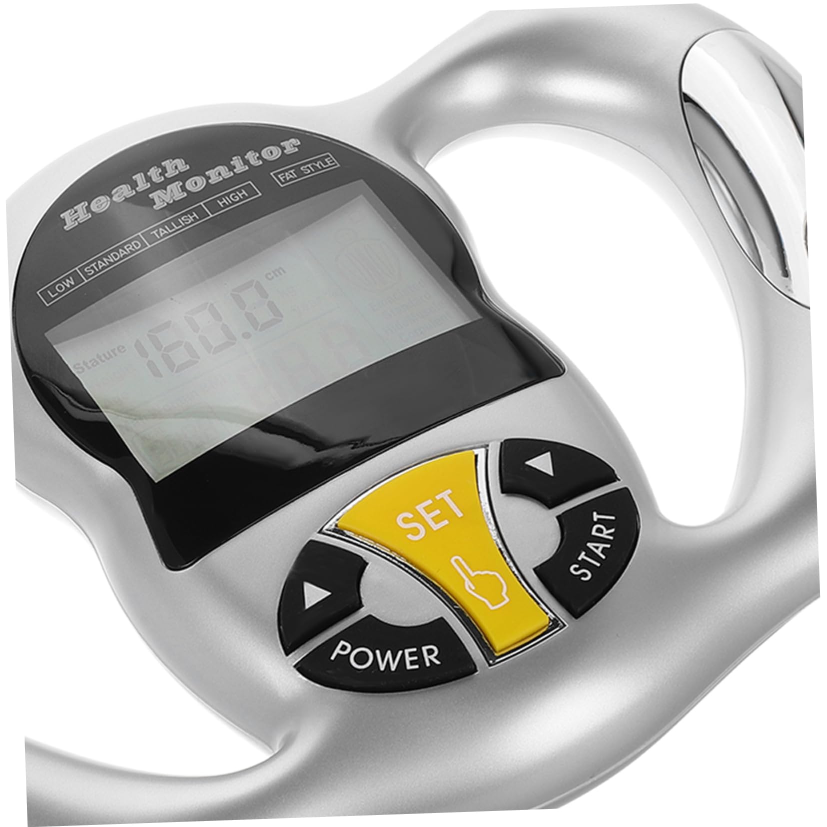 Ipetboom Medidor Portátil de Grasa Corporal Tecnología Avanzada, Pantalla Lcd Precisa y Diseño Compacto para Uso en Fitness y Medición de Imc