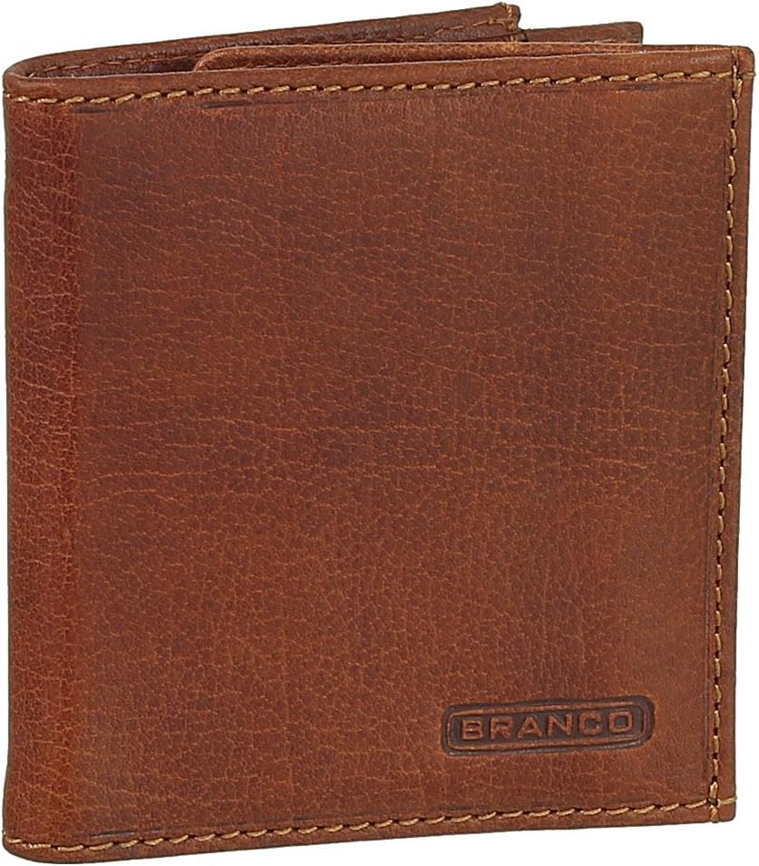 Sporty leather dollar clip, men's wallet, money clip, black, brown, cognac, Cognac, Breite ca. 9 cm / Höhe ca. 10 cm / Tiefe ca. 1 cm