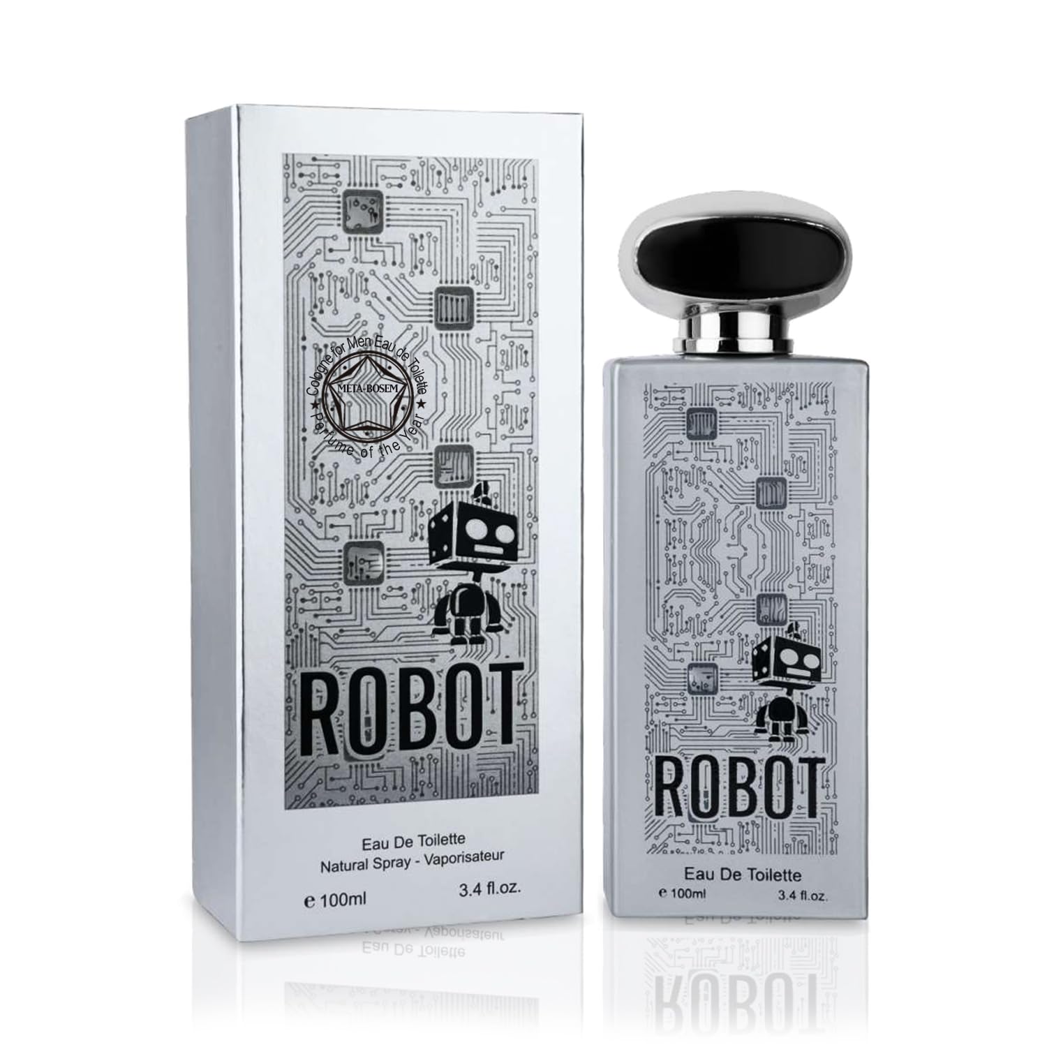 Amazon.com : META-BOSEM Robot Men Cologne Woody Fragrance