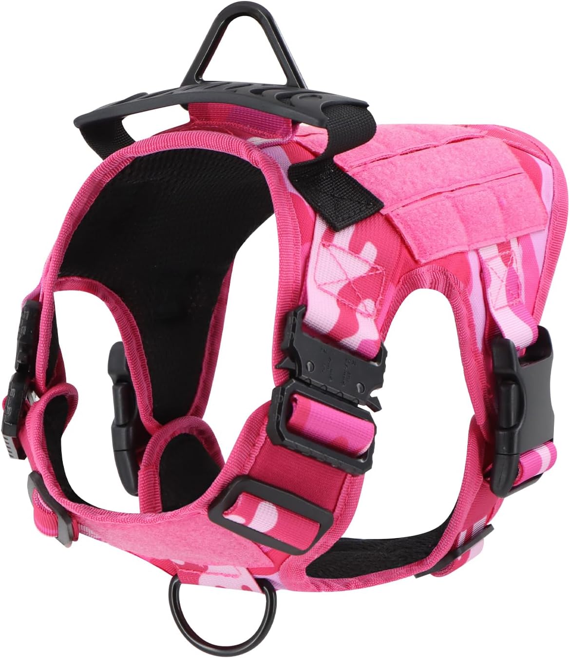 Qlfyuu Tactical Dog Harness with Handle, NoPull Harness