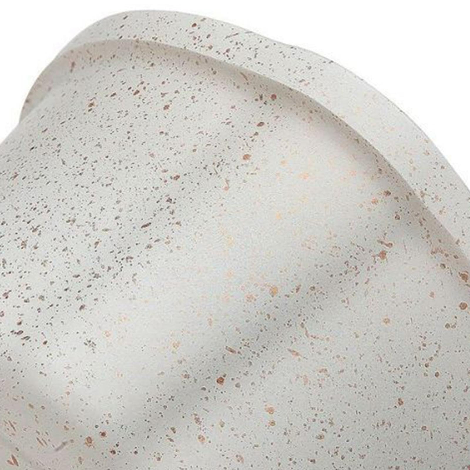 F Fityle Cacerola para de Leche de 280ml con Mango de Madera, Utensilios de Cocina pequeños, Calentador de Leche y café, Cacerola pequeña, Revestimiento, Blanco
