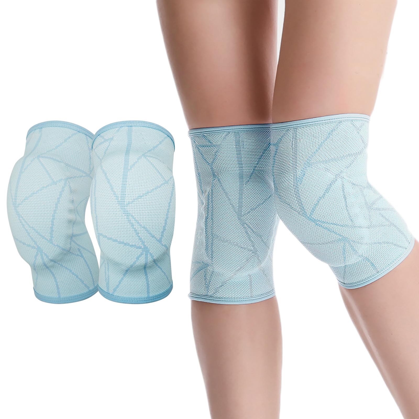 Thick Cushioned Kids Knee Pads Girls Boys Anti-Collision Sport Scooter Knee Brace Soft Sponge Knee Support Skating Cycling Dance Knee Protector Guards Protective Gear Volleyball Football GYM Kneepad