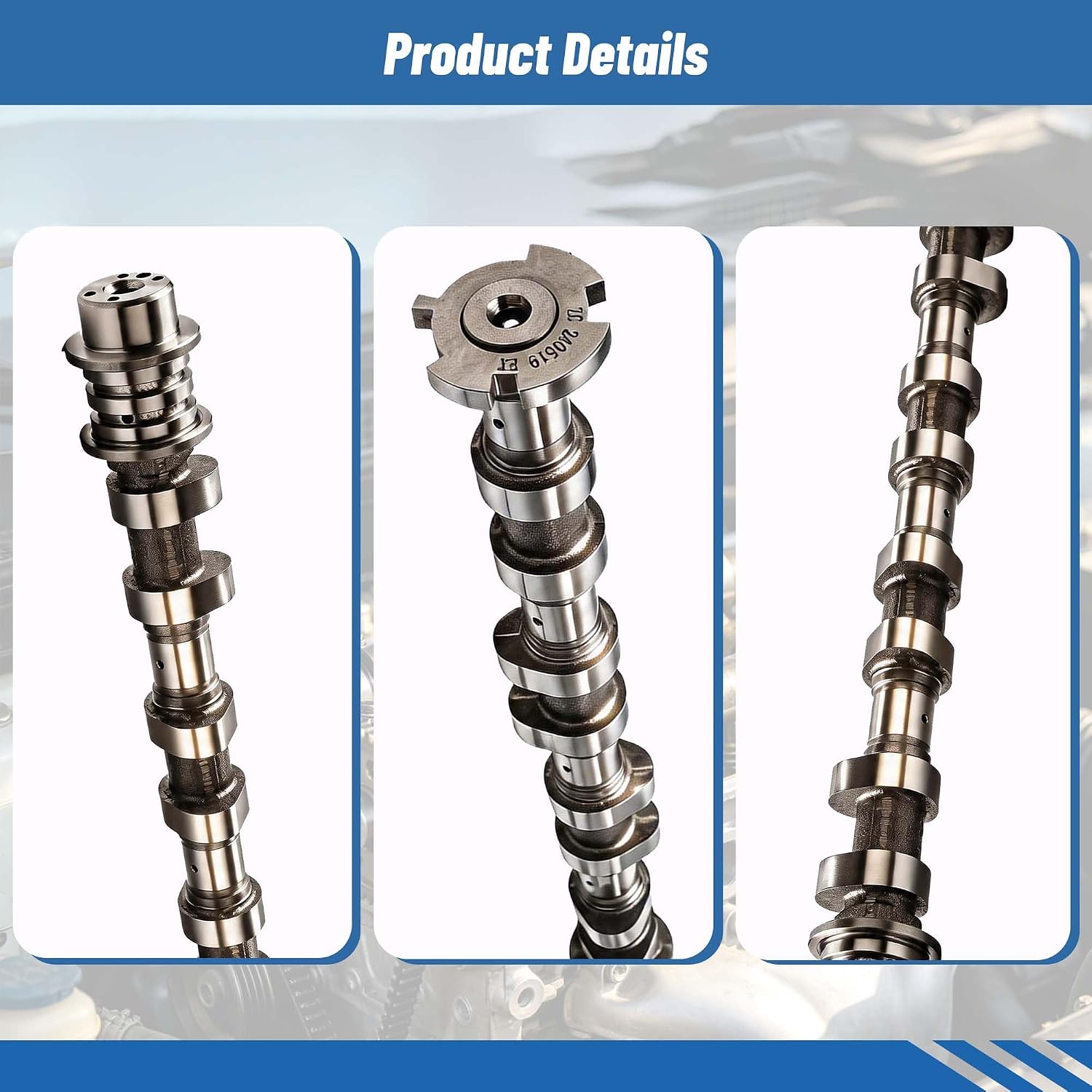 24200-2E074 Upgraded Engine Exhaust Camshaft Compatible with Hyundai Elantra 2.0L 2017-2021, Veloster Kona Exhaust Kia Forte Soul Seltos Replace OE# 242002E074 24200-2E084 Cam Shaft