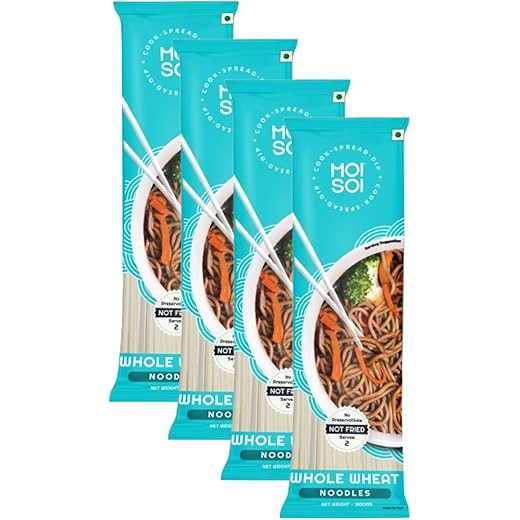 MOI SOI Wheat Noodles - Air Dried 150g x4