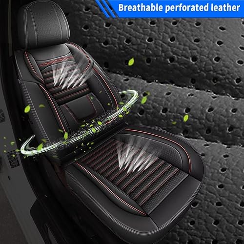 Vista 28 de Juego completo de fundas de asiento de automóvil para Volvo XC40 2019-2023 2024, fundas de asiento de cuero impermeables con compatible con bolsa