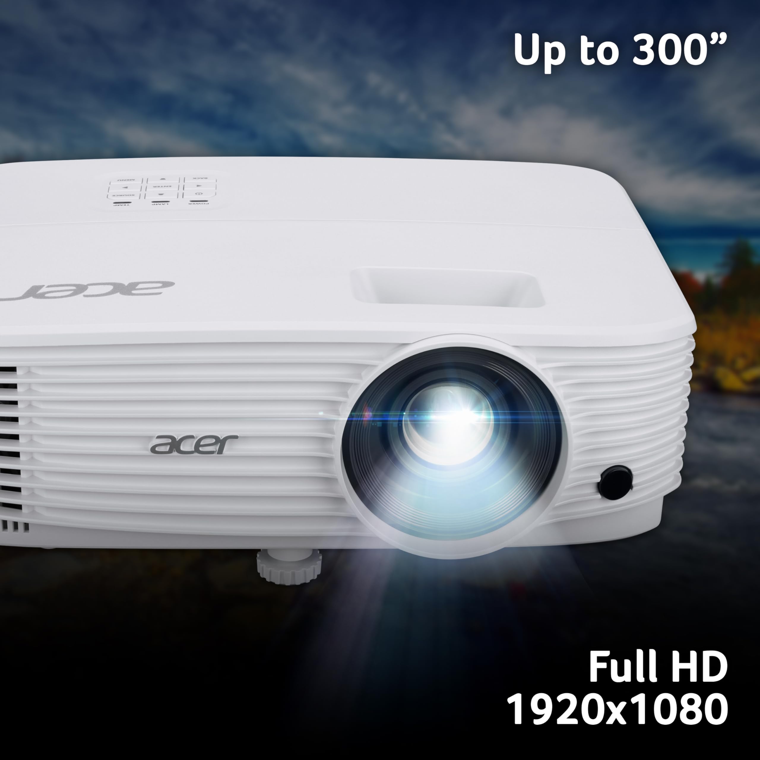 Acer Business & SOHO Lamp, H6542, projektor kina domowego, FHD/QHD, biały
