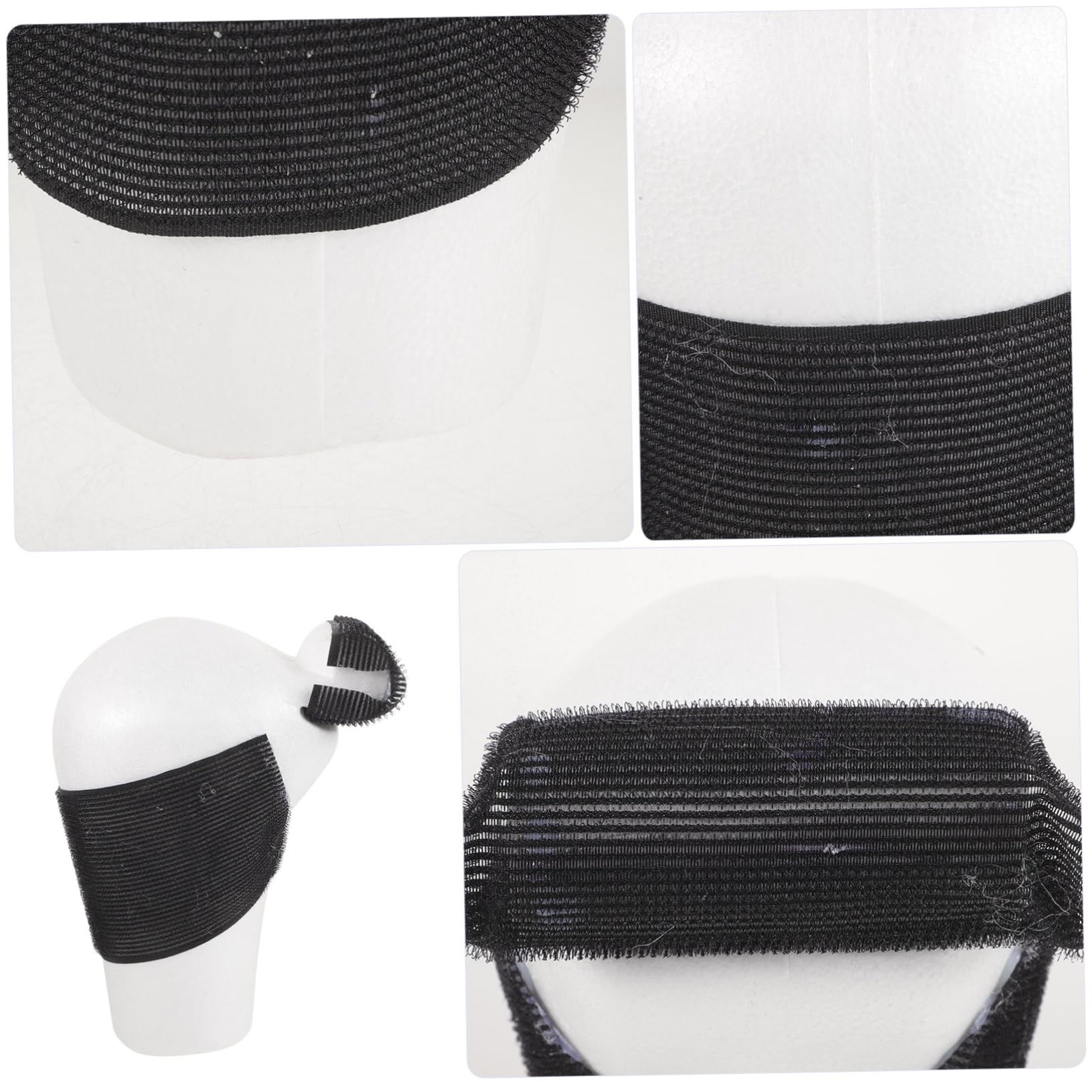 PartyKindom Head Model for Shop Display Mannequin Hat Rack Fake Hair Display Rack Headdress Stand Professional Drying Stand