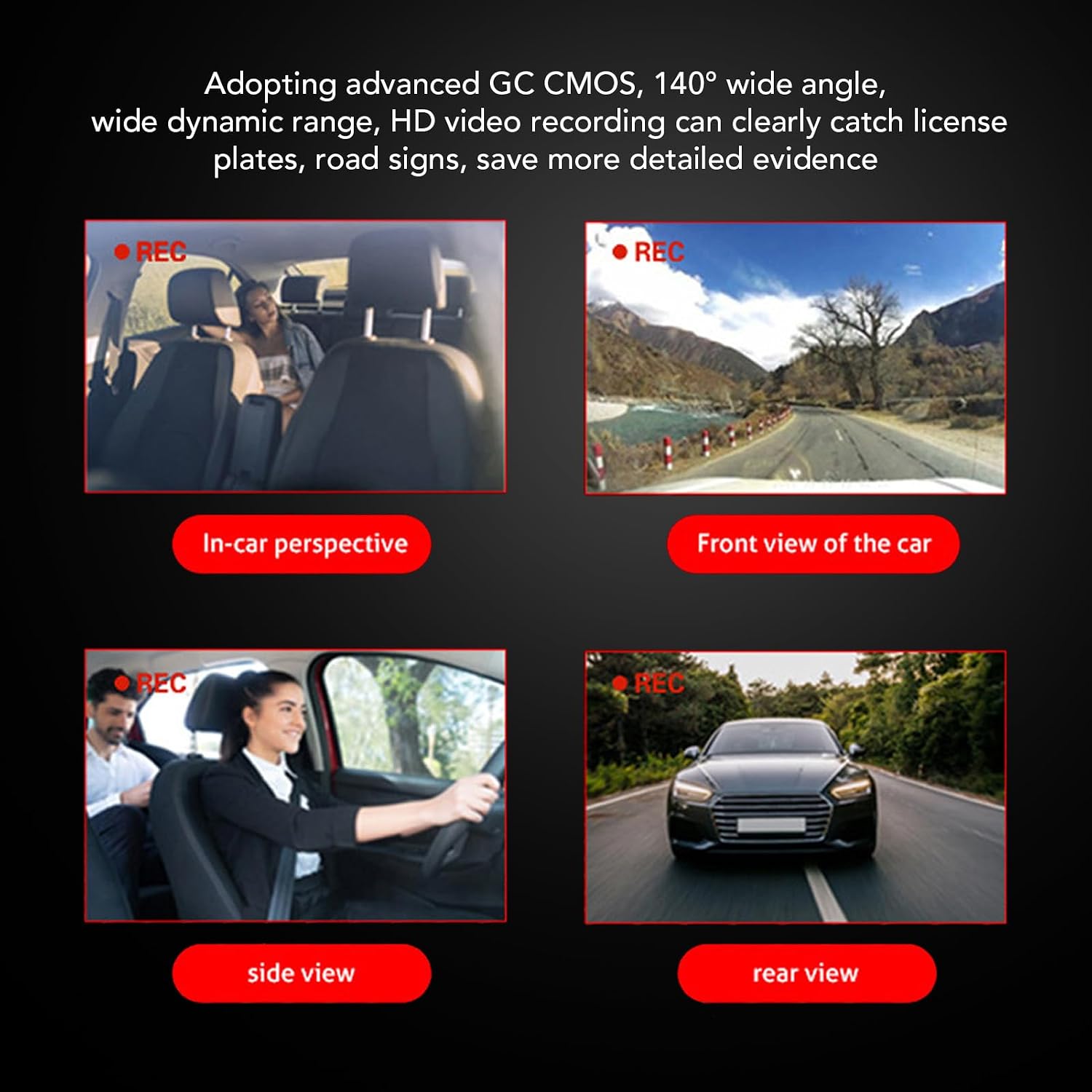 Dash Cam Recording Perspectives