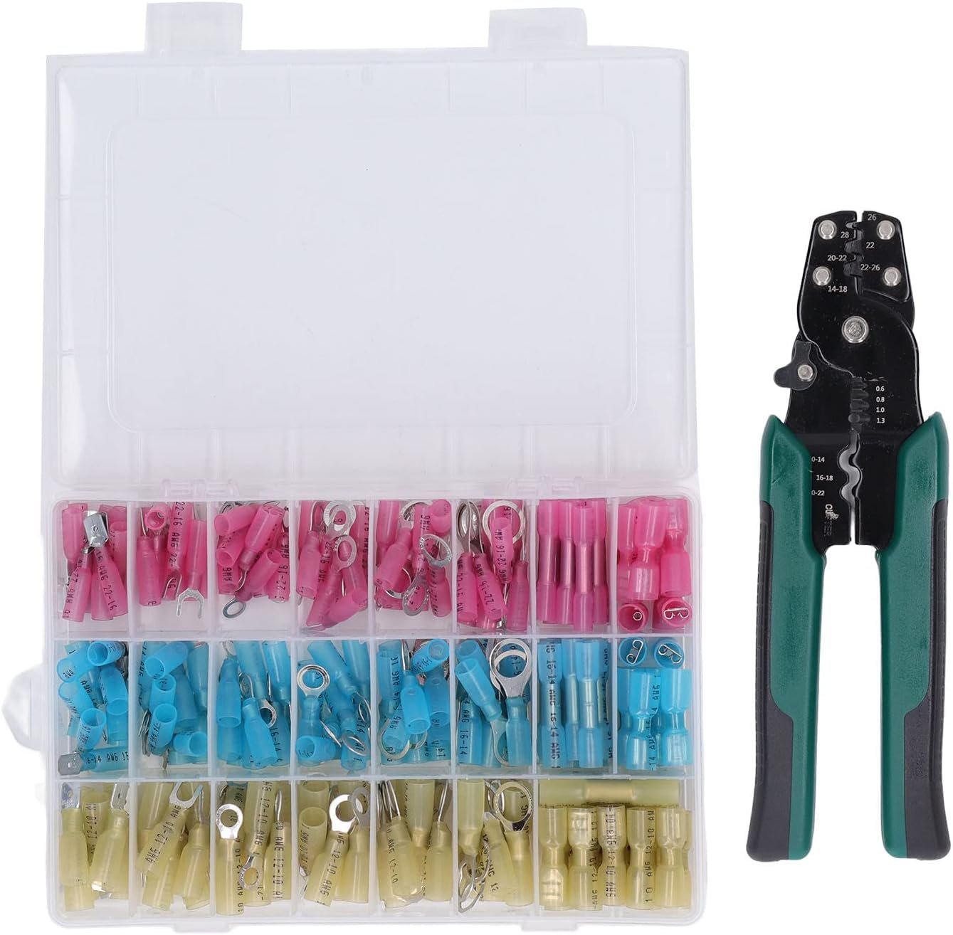 Evita fallos eléctricos con el kit de herramientas de crimpado de virola y conectores aislados
