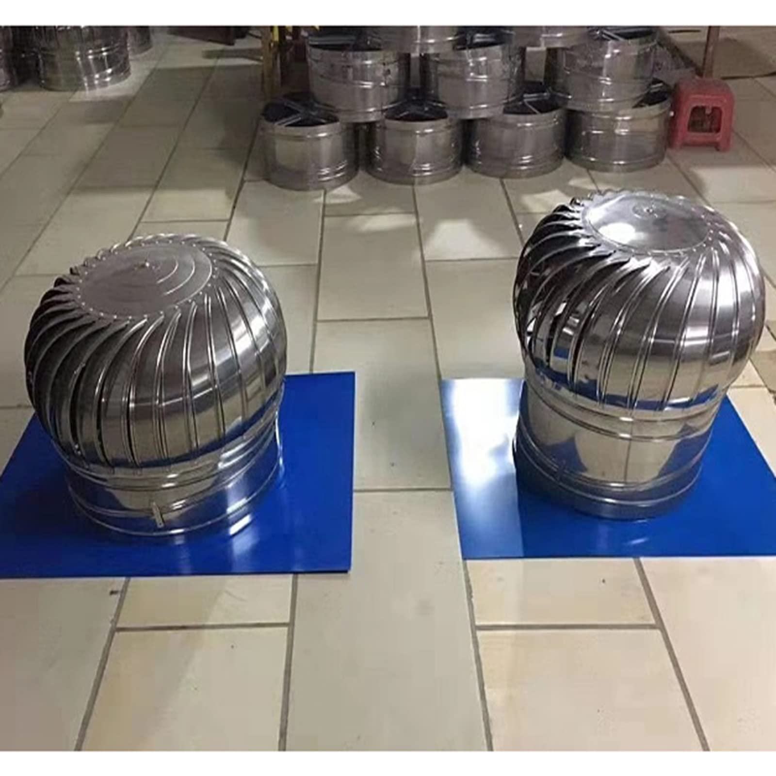 Tapa De Chimenea Giratoria, Chimenea Spinner De Acero Inoxidable, Giratoria Giratoria, Antivaho, para Chimeneas Y Rejillas De Escape, Ajuste De Tubo De VentilacióN (Size : 110mm/4.33in)