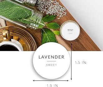 Minimalist Round Spice Labels for top Lids - 140 Spice Jar Labels for Spice Containers - Waterproof Kitchen Label Stickers for Spice Jars - Spice Organization Herb Seasoning Pantry Labels