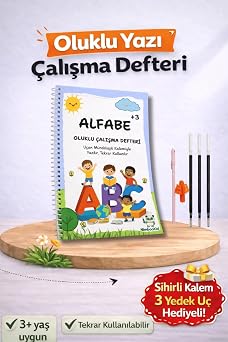 Nimbookid Sihirli Kalemli Oluklu Kabartmal  Etkinlikli Alfabe Defteri G zel Yaz , Yaz  D zeltme Kitab