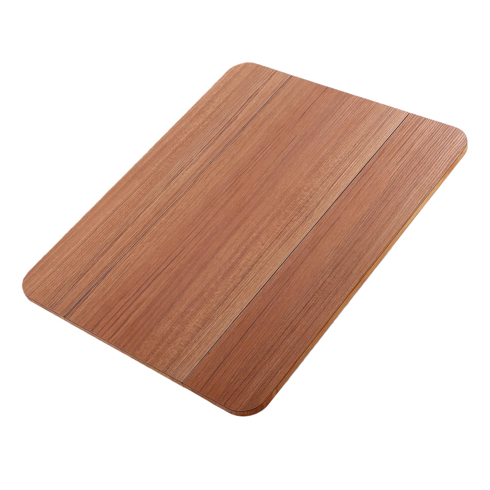 Tbest Mesa Plegable para Vehículos Recreativos para Remolques, Barcos y Yates, Mesa Marina de Madera Maciza, Diseño de Borde Seguro, Fácil Almacenamiento, Instalación de Fijación con