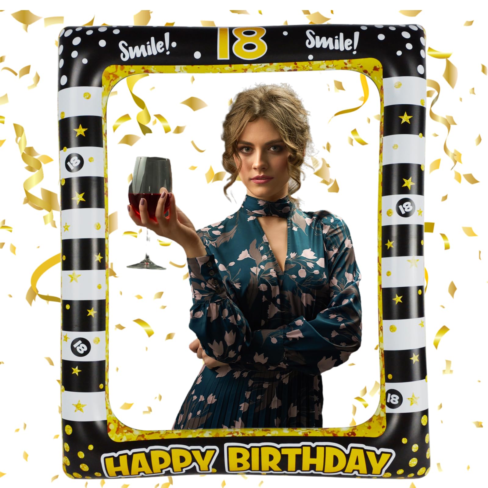 Coriandoli Copleanno In Oro 15g, 18 Anni Paillettes, Per La - Foto 4