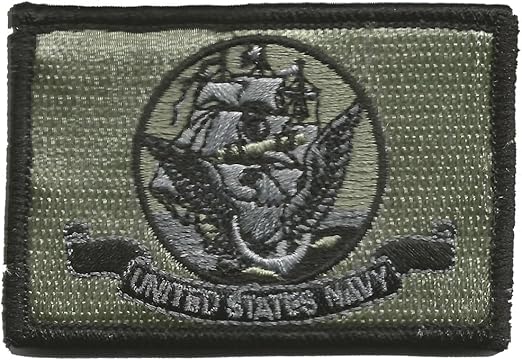 Gadsden and Culpeper Navy Flag Tactical Patch - Military