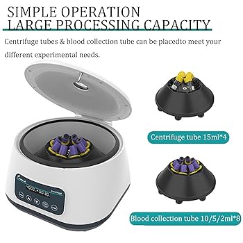 Amazon.co.jp: 遠心分離機 ミニ遠心機 デジタル 卓上型遠心分離