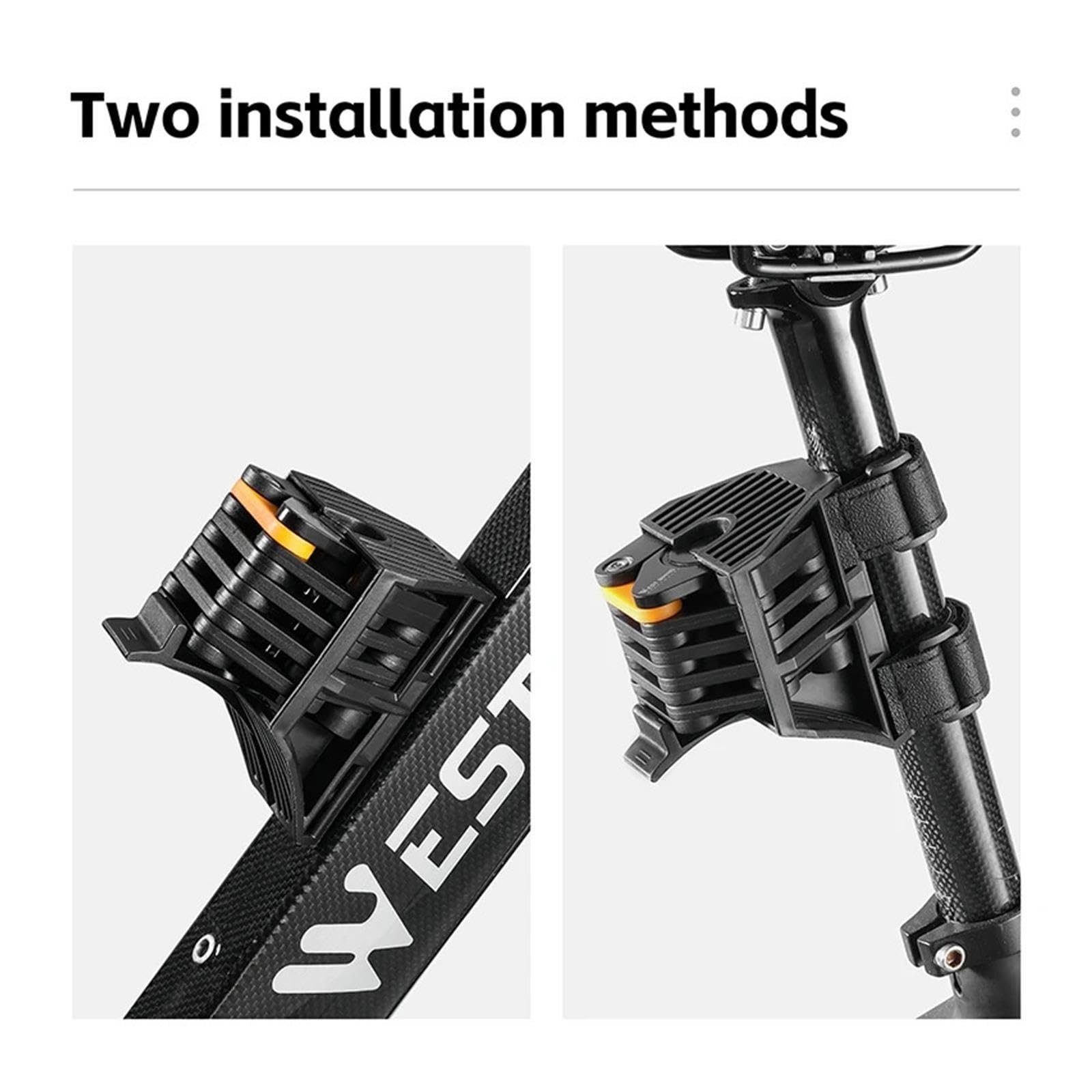 1 verrou antivol pliable avec mot de passe.