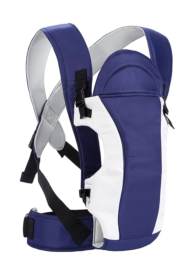 R For Rabbit Chubby Cheeks Baby Carrier Multipurpose Strong 3 in 1 Baby Carrier with Cushion Padding for Baby Comfort, Ergonomic Design With Adjustable Shoulder Strap & Hip Support, Front Carry Facing In & Out and Back Carry, Suitable for 6-24 month babies (0-15 KGS) (Royal Blue) at Rs. 1329