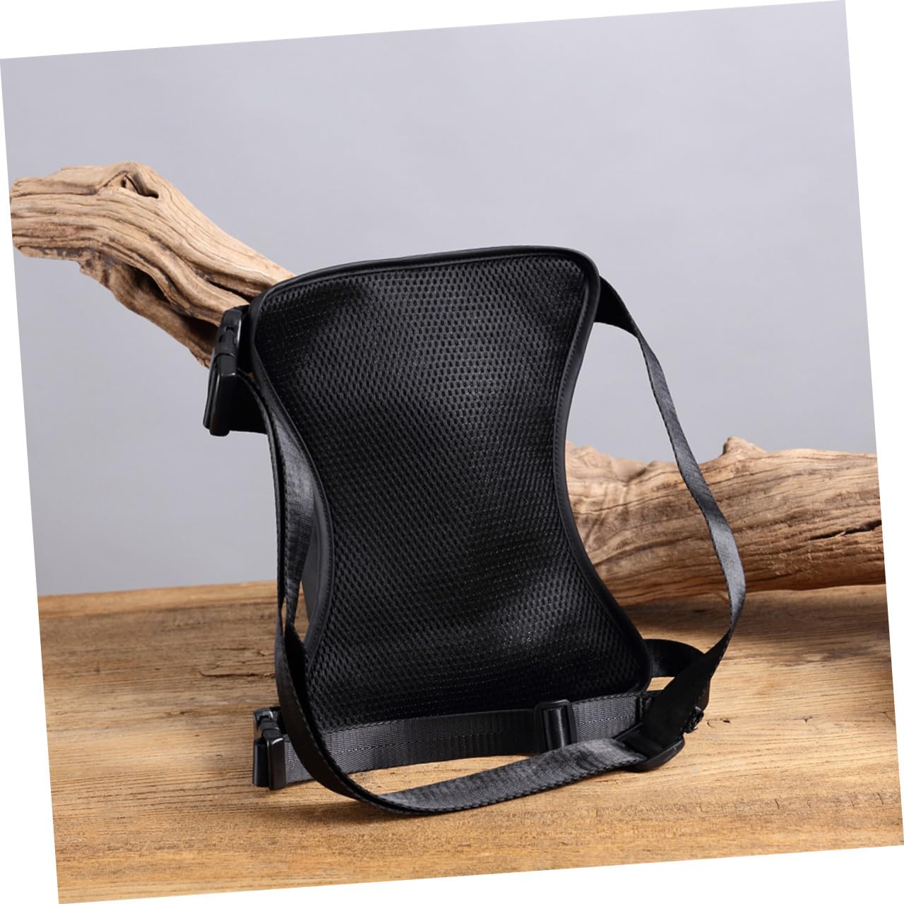 Riñonera Multifuncional Negra para Hombre, Bolsa de Oxford