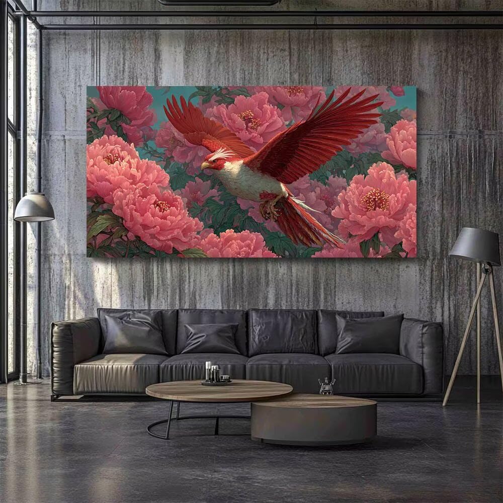 5D diamentowe malowanie dorośli feniks malowanie diamentowe kwiat diamentowe malowanie dziecko początkujący haft diamentowy pełny zestaw do malowania numer 90 x 180 cm do dekoracji ścian obrazu
