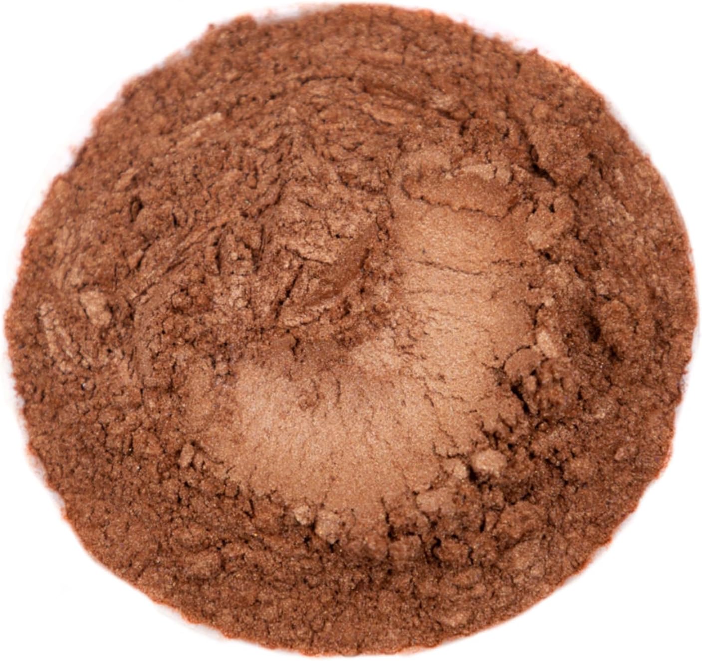 Rolio Premium Brown Mica Powder - Caramel (100G / 3.5 oz) - 1 Jar of Brown Pigment Powder for Epoxy Resin, Dye, Soap Making, Nail Polish, Paint, Candle Making, Bath Bombs, Slime - Image 2