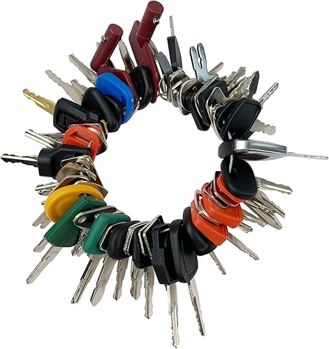 Juego de 58 llaves de equipo pesado para Bob-cat Cater-Pilar Ca-se JD HYS-TER Koma-tsu Kubo-ta Yanm-ar Take-uchi Nuevas llaves Holl y Vol-vo JL-G