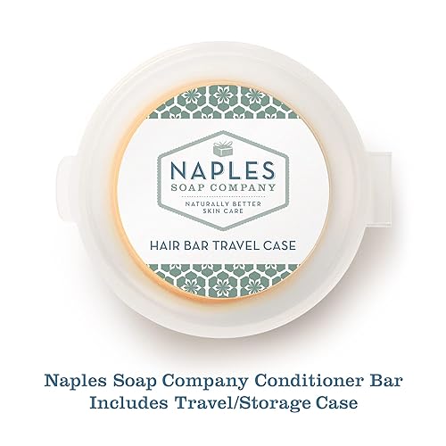 Miniatura 6 de Naples Soap Company enriquecido con proteínas 50-75 usos barra acondicionador de cabello sólido cuidado del cabello ecológico ayuda a garantizar un