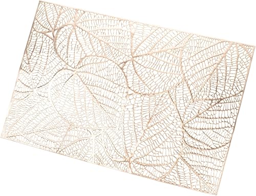 VILLCASE Manteles individuales de escritorio, manteles individuales rectangulares, manteles individuales para mesa de comedor, accesorios para mesa