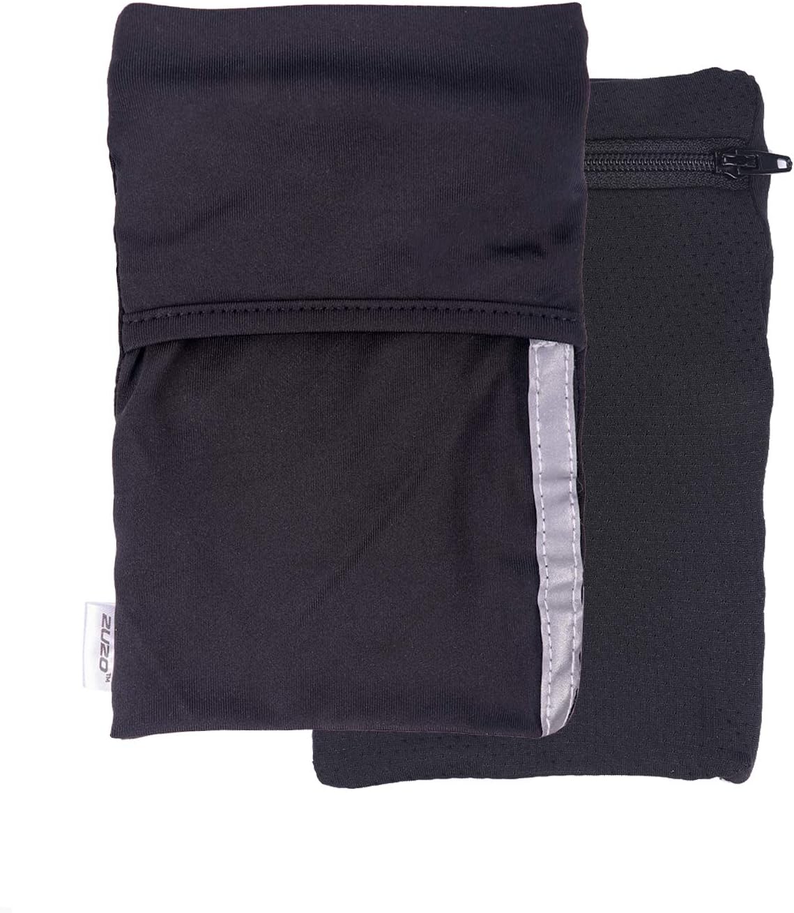 2U2O Thick Pocket Wrist Wallet Cell Phone Holder - Securely Carry Credit Cards, Keys, Cash, ID- Perfect for Travel & Sports - Running, Walking, Jogging, Hiking, Cycling, Fishing
