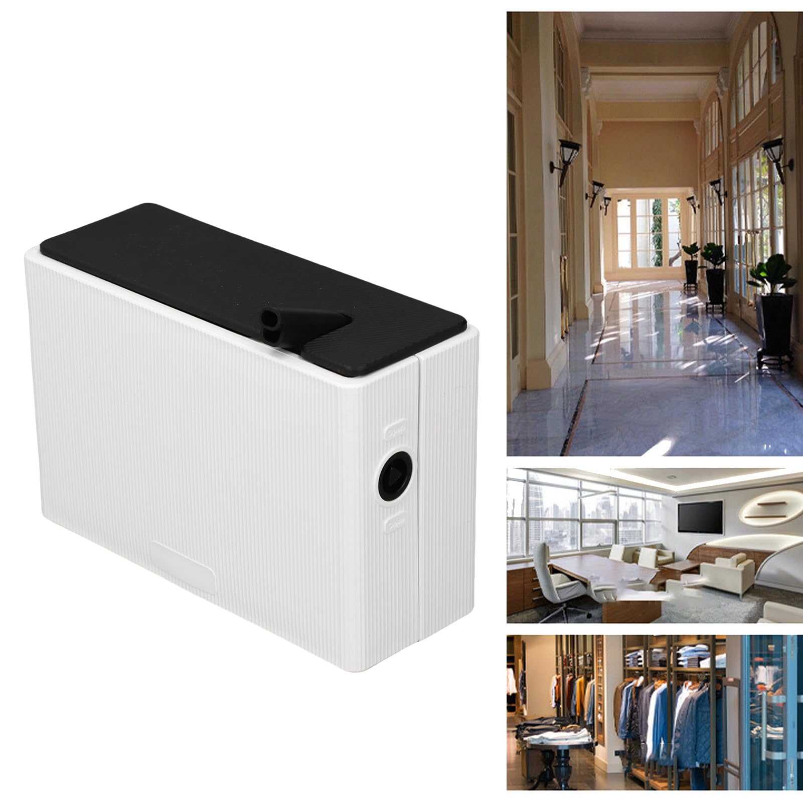 Zerodis Duftdiffusoröl Diffusor 50 Ml Heimatduft Aromatherapie Automatischer Duftdiffusor für Hotelzimmer Badezimmer Wohnzimmer Büros 5-20 ³ Abdeckung Wasserlos