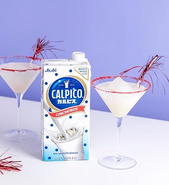 CALPICO Concentrate Smooth & Refreshing Japanese Citrus Drink, Sweet and Tangy, No Artificial Color or Preservative, Non-Carbonated, Lactic Acid Drink, 33.8 Fl oz (Pack of 1)