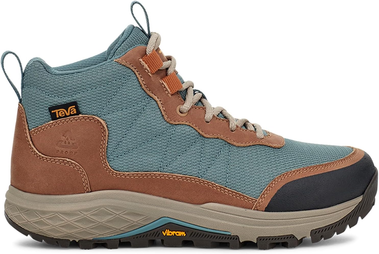 TEVA Women's Ridgeview Mid Durable Breathable Waterproof Hiking Boot