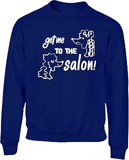 Hippowarehouse Get me to The Salon - Dog Kids Children's Unisex Jumper Sweatshirt Pullover