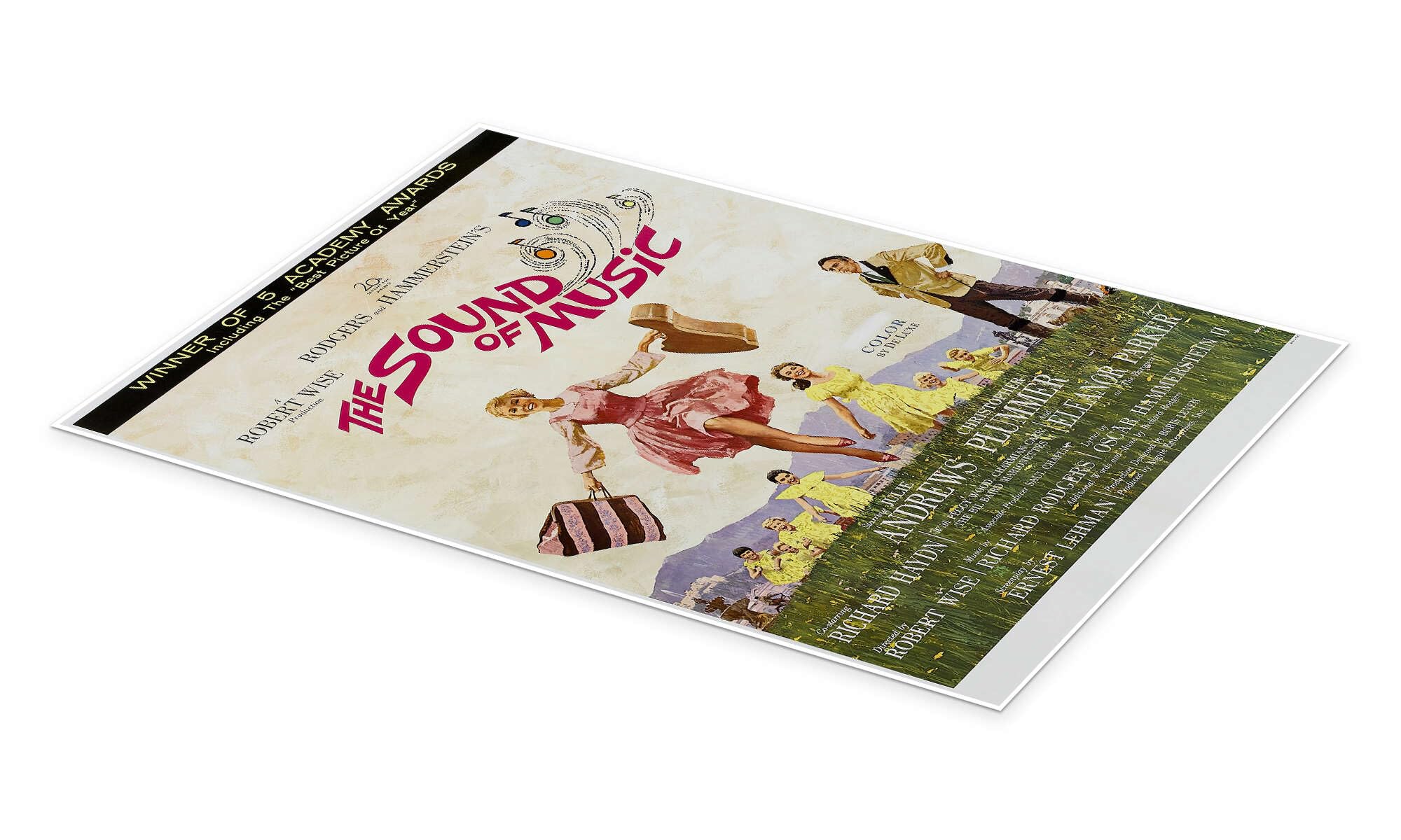 Posterlounge The sound of music (Tutti insieme appassionatamente) Poster | 100 x 150 cm Quadri Decorazione per pareti