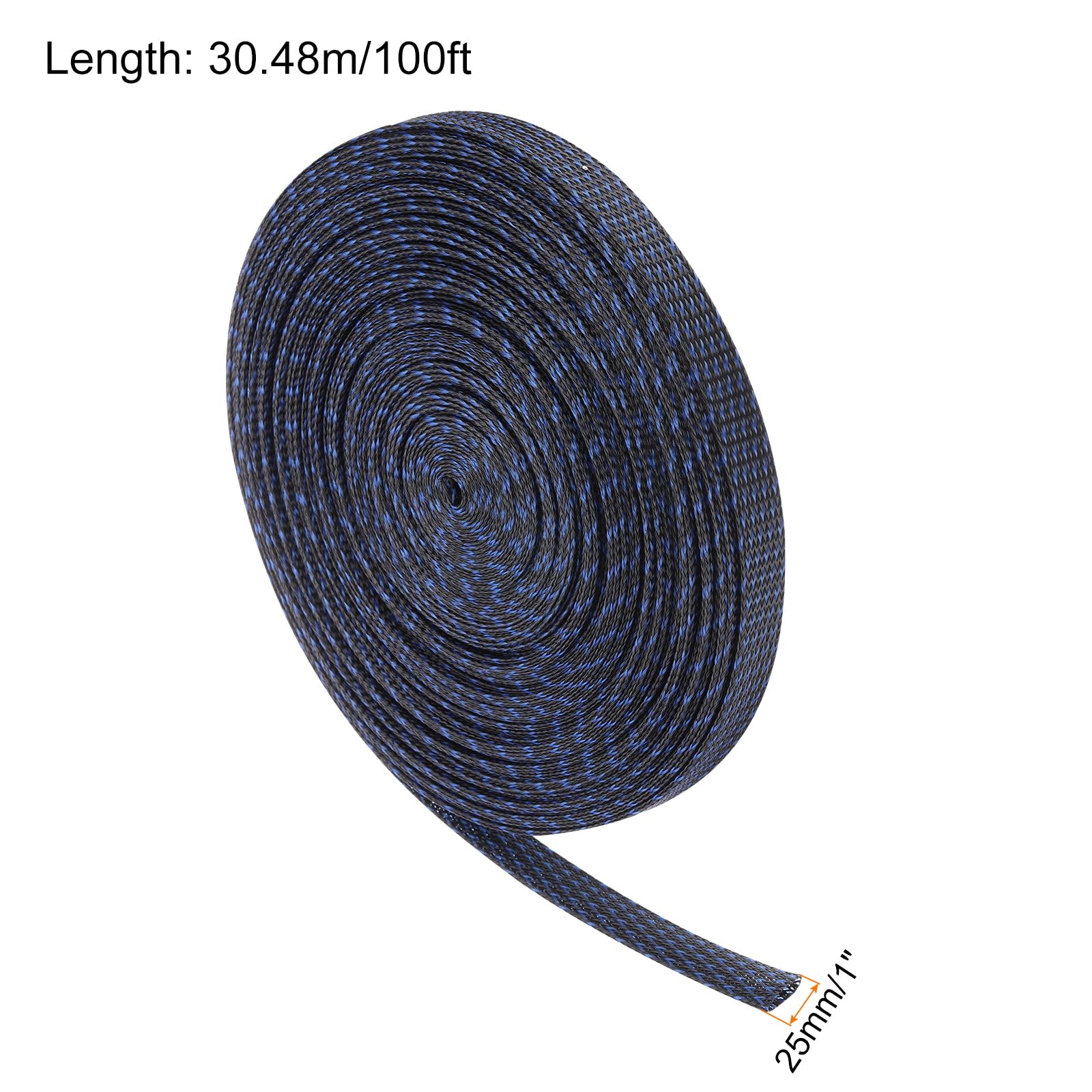 Rebower 100ft PET Expandable Wire Loom 1 Inch - Image 2