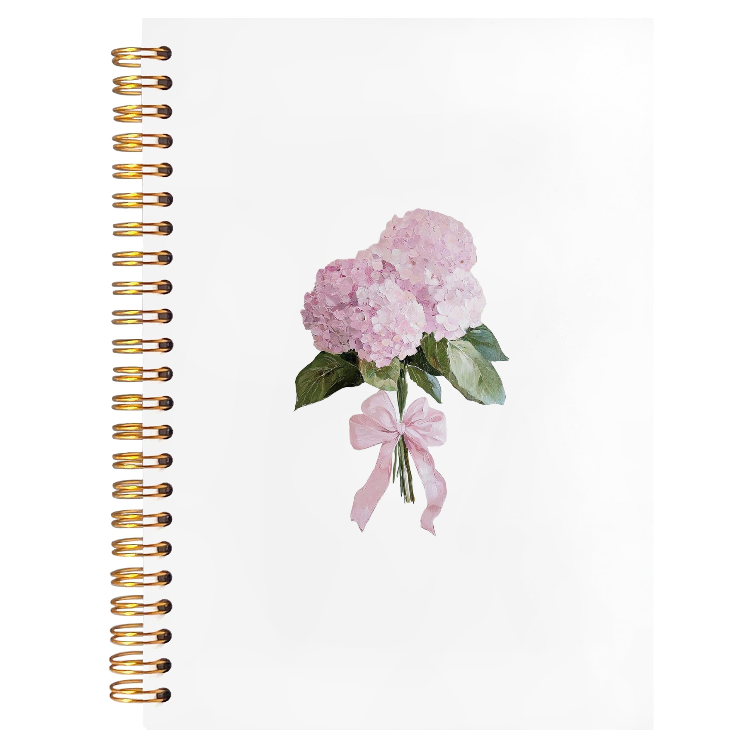 Carnet à spirale rose de 14 x 21 cm avec papier haute qualité pour notes